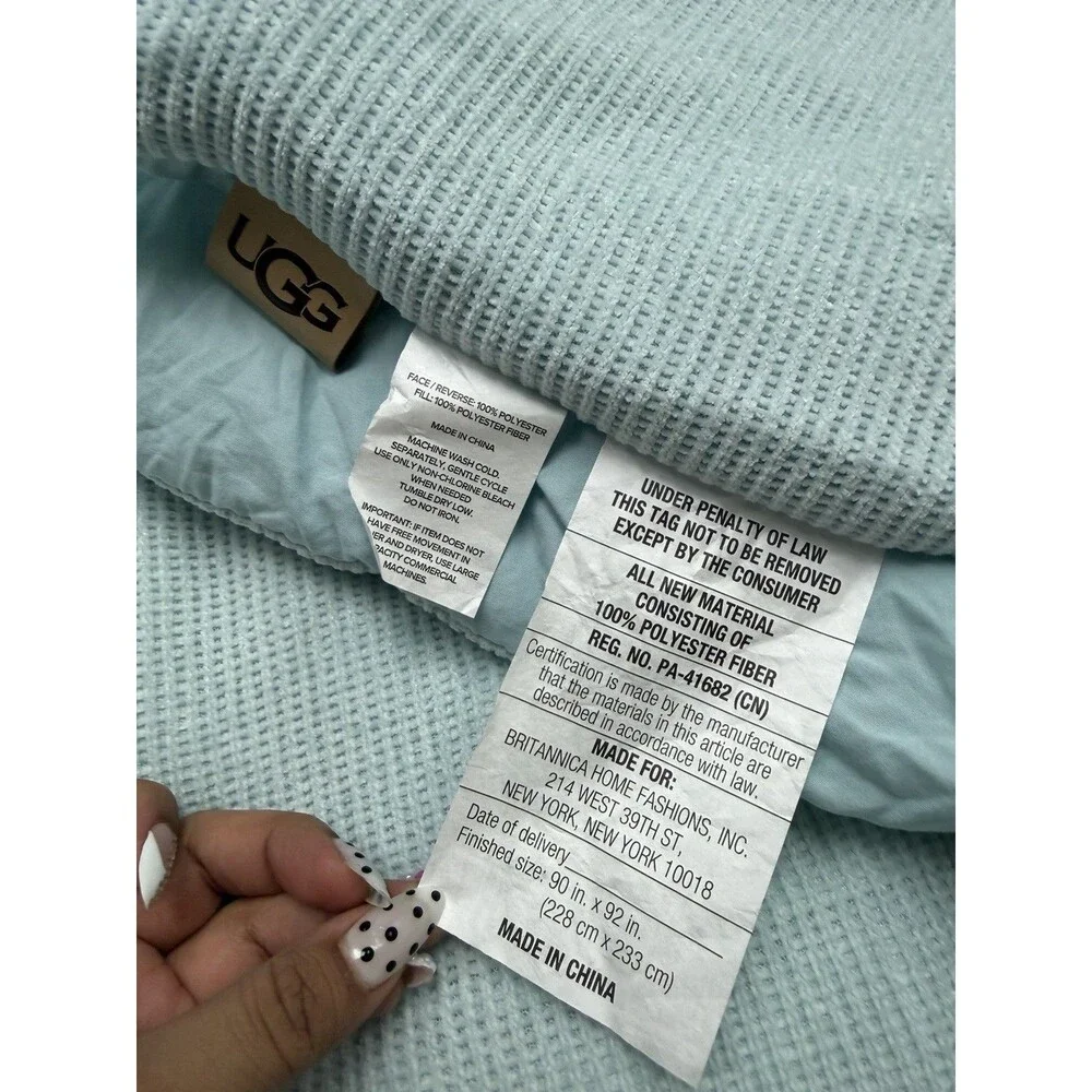 UGG Brisa 3-Piece Full/Queen Comforter Set New
